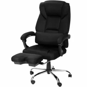 Merax High Back Executive and managerial Napping chairs with Footrest and Back Support Reclining Office Chair Mesh Chair