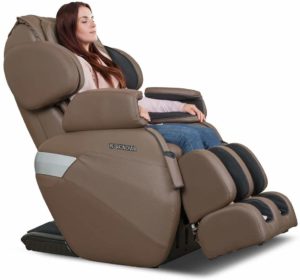 RELAXONCHAIR [MK-II Plus] Full Body Zero Gravity Shiatsu Massage Chair with Built-in Heat and Air Massage System - Charcoal