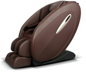 ideal massage Full Featured Shiatsu Chair with Built in Heat Zero Gravity Positioning Deep Tissue Massage - Dark Brown