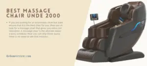 Best Massage Chairs Under 2000