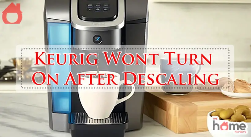 Keurig Wont Turn On After Descaling-Fi
