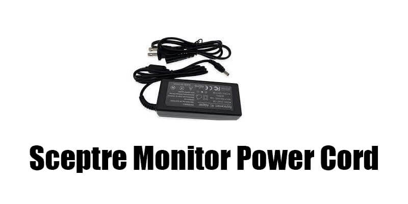 Sceptre Monitor Power Cord