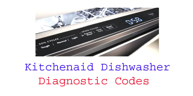 kitchenaid dishwasher diagnostic codes