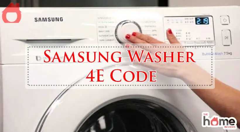 Samsung Washer 4E Code-Fi