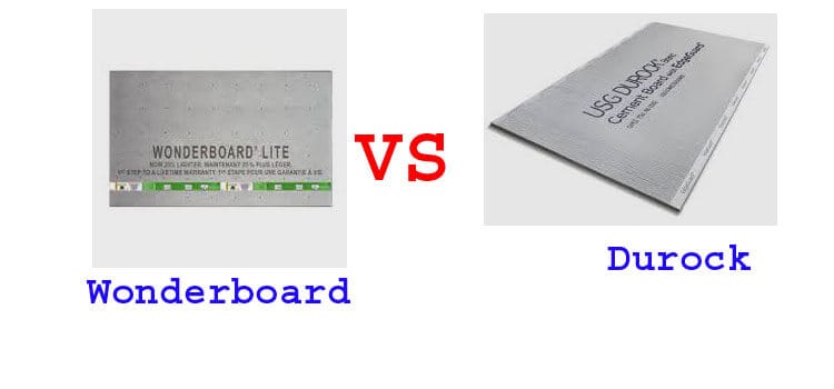 Wonderboard Vs Durock fi