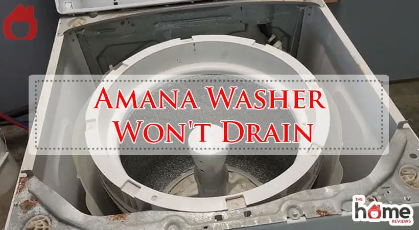 Amana Washer Won't Drain-Fi