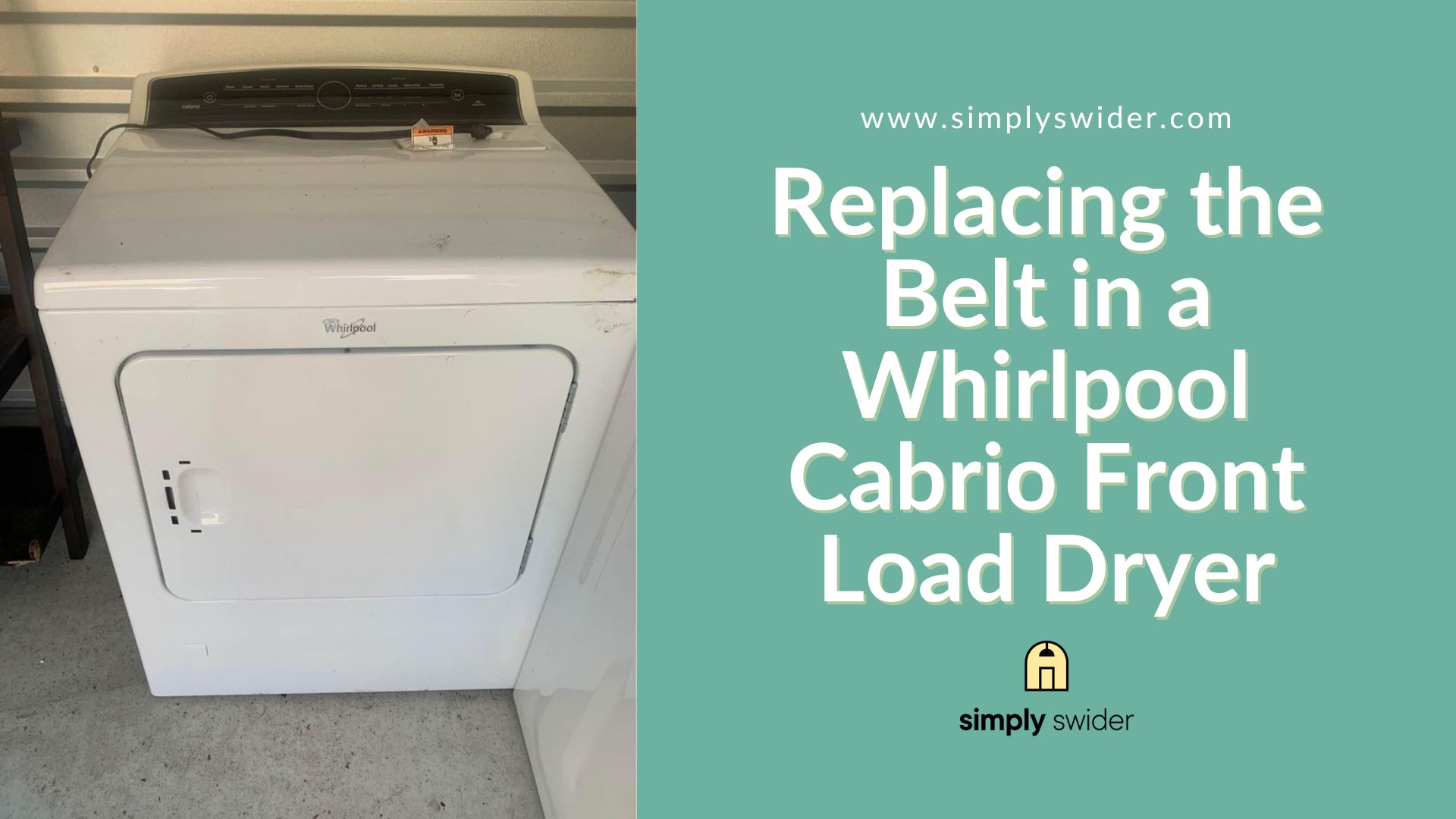 Whirlpool Cabrio Dryer Belt Replacement The Ultimate Guide