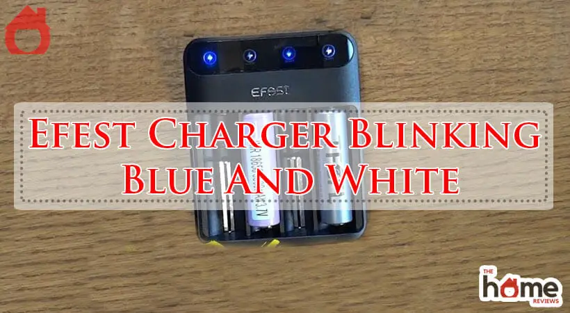 Efest Charger Blinking Blue And White-Fi