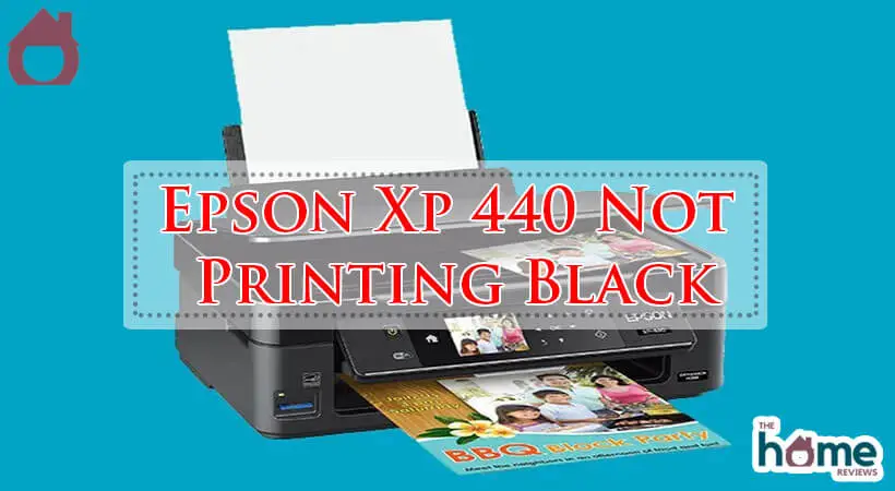 Epson Xp 440 Not Printing Black-Fi