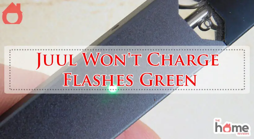 Juul Won't Charge Flashes Green-Fi