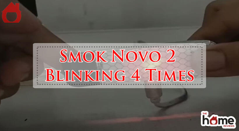 Smok Novo 2 Blinking 4 Times-Fi