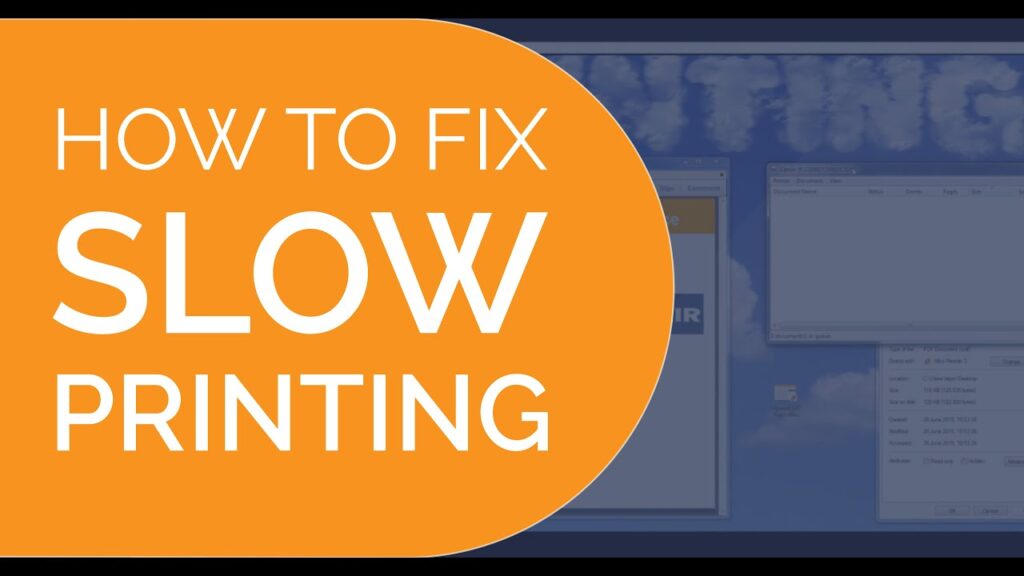 How to Fix Canon Printer Printing Slowly on Windows