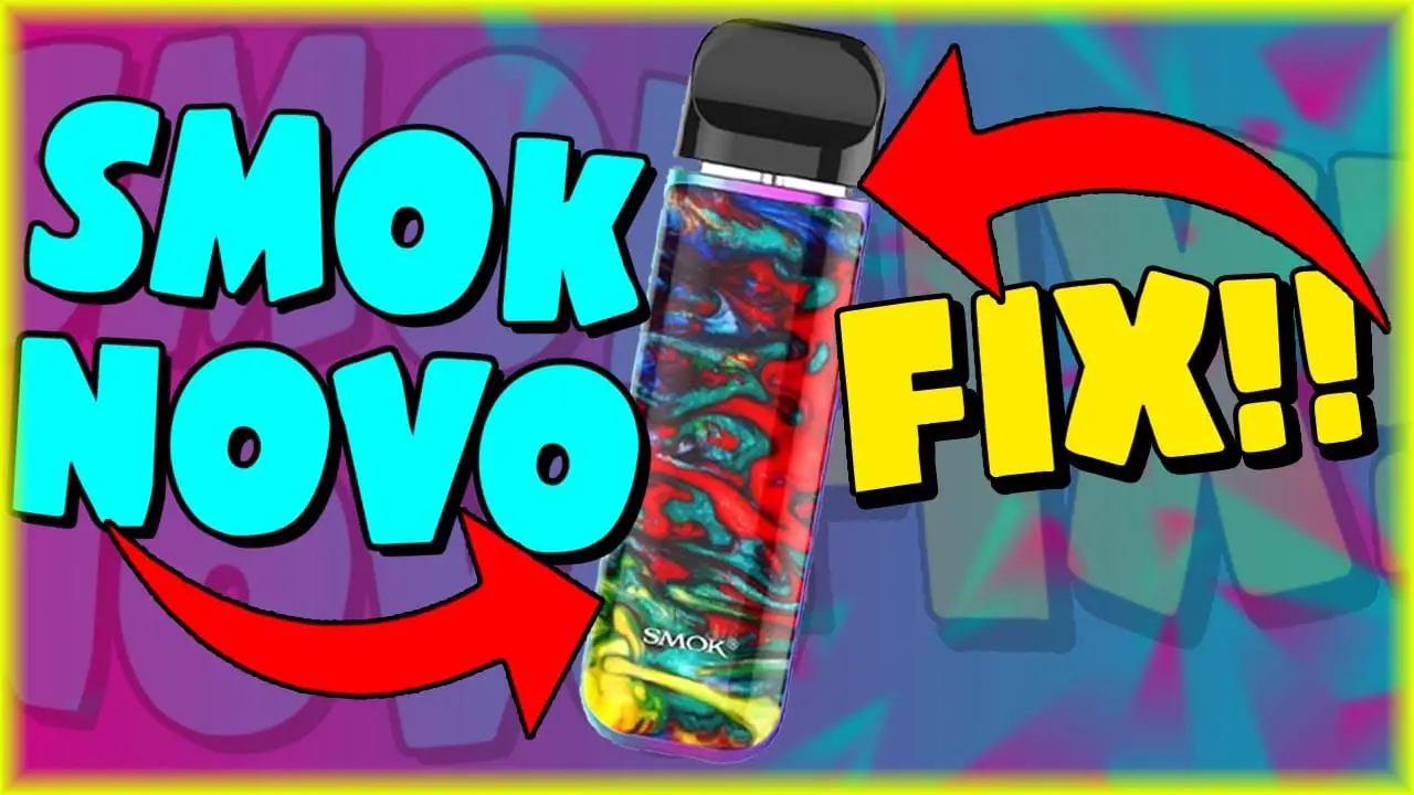 Smok Novo 2 Blinking 4 Times