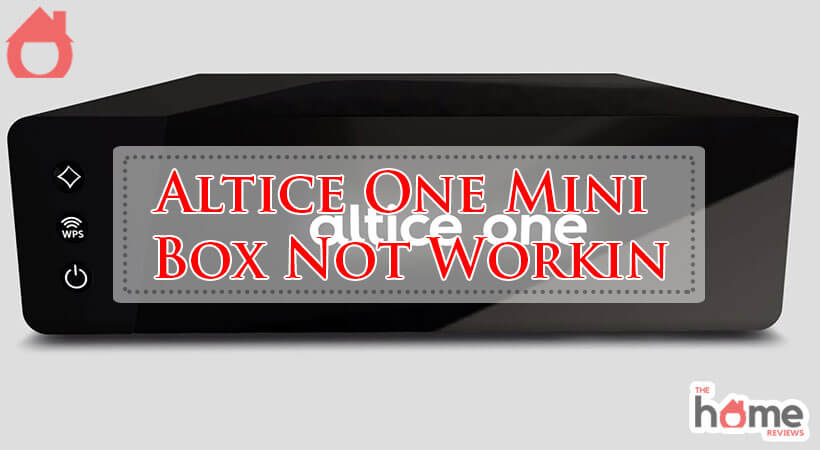 Altice One Mini Box Not Workin-Fi