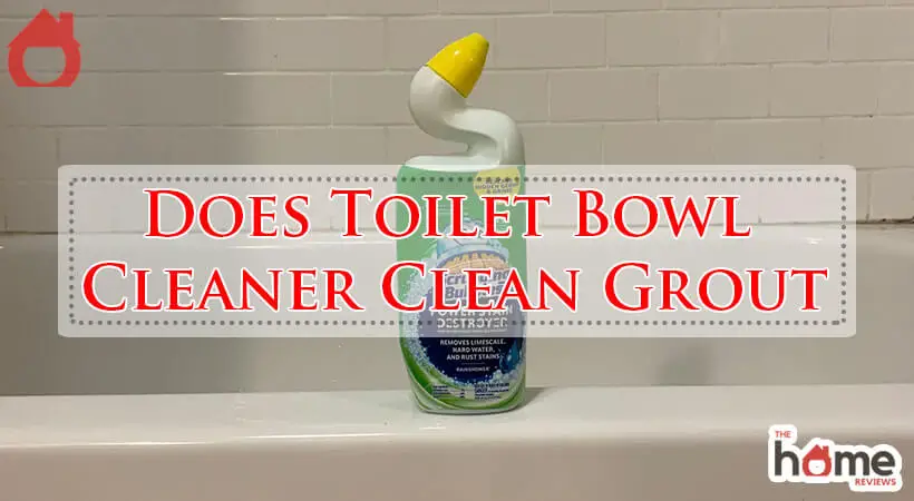Does Toilet Bowl Cleaner Clean Grout-Fi