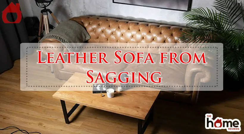 Leather Sofa from Sagging-Fi