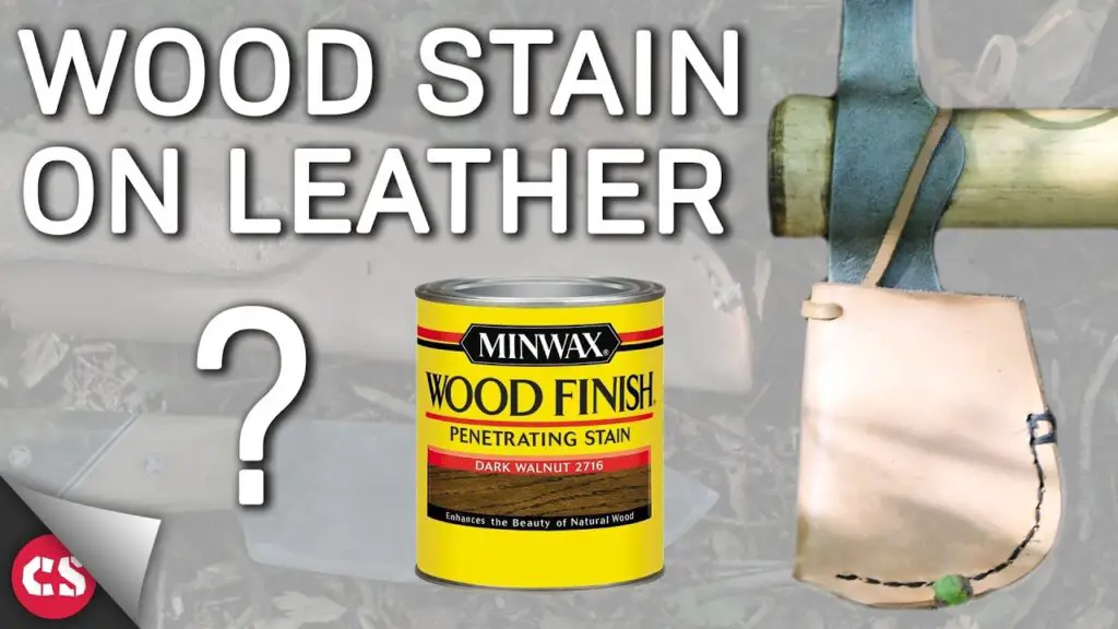 Can You Use Wood Stain on Leather
