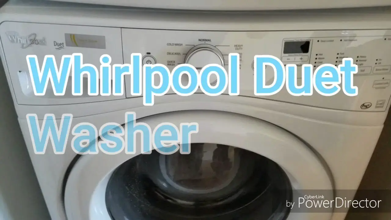 F8 E1 Whirlpool Washer