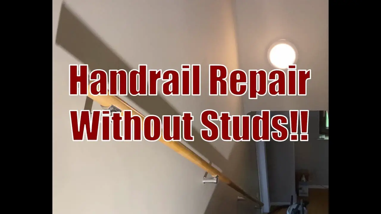 How to Attach a Handrail to a Drywall Without Studs