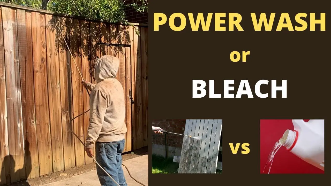 How to Clean a Wood Fence With Bleach