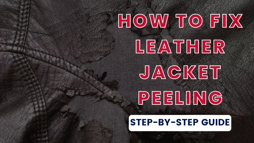 How to Fix Leather Jacket Peeling