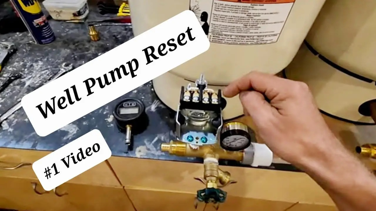 How to Reset Well Pump Pressure Switch Without Lever