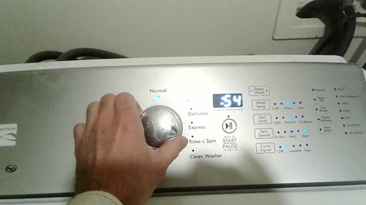 Kenmore Series 600 Washer Troubleshooting