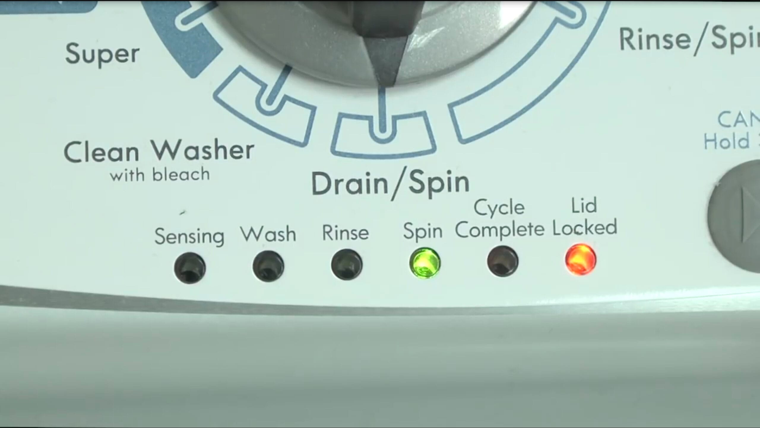 Kenmore Washer Diagnostic Mode