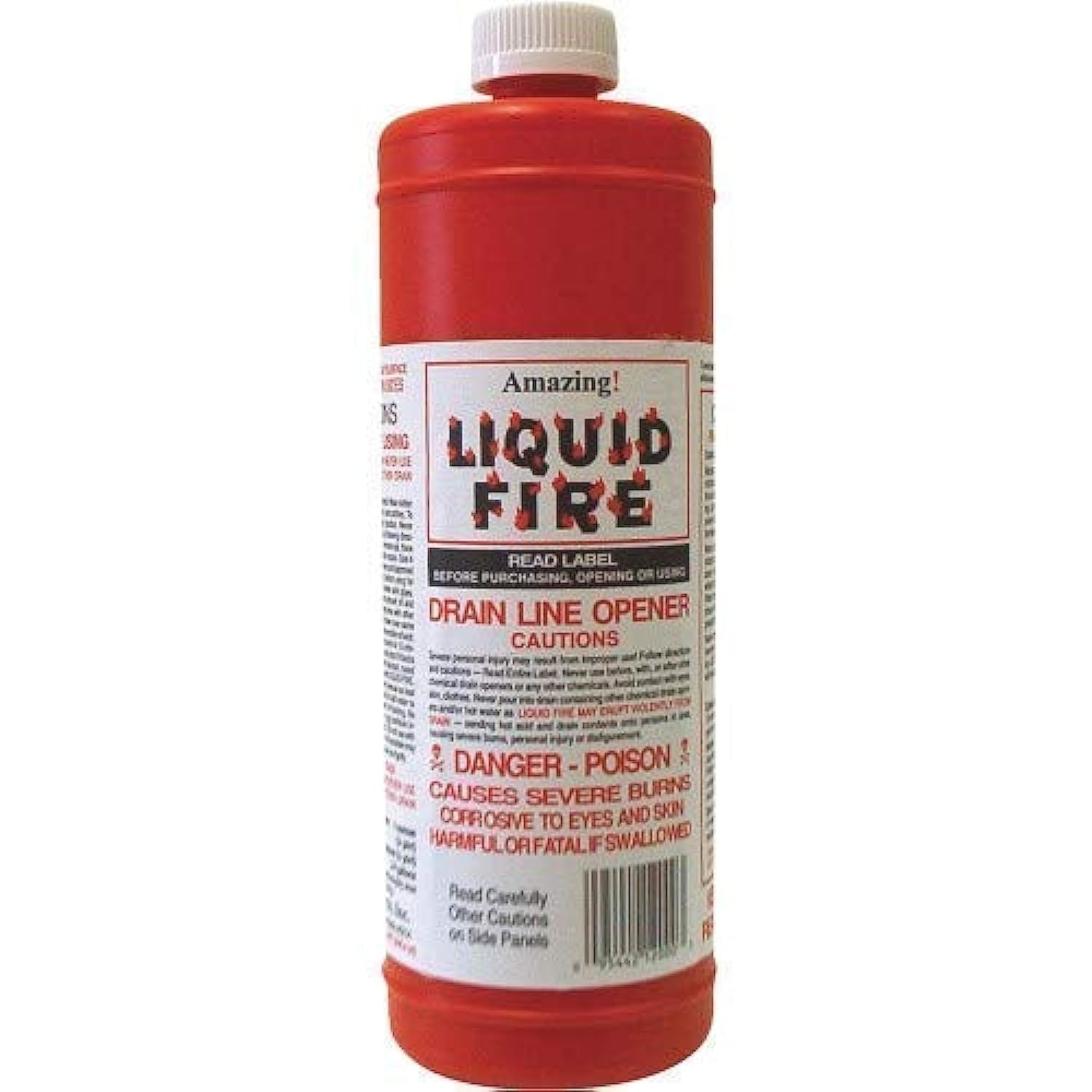 Liquid Fire Drain Cleaner