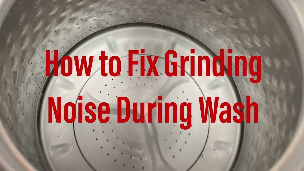 Maytag Washer Making Grinding Noise Quick Fixes!