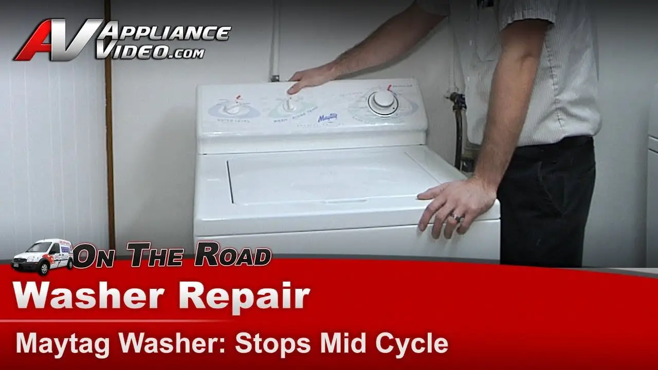 Maytag Washer Stops Mid Cycle