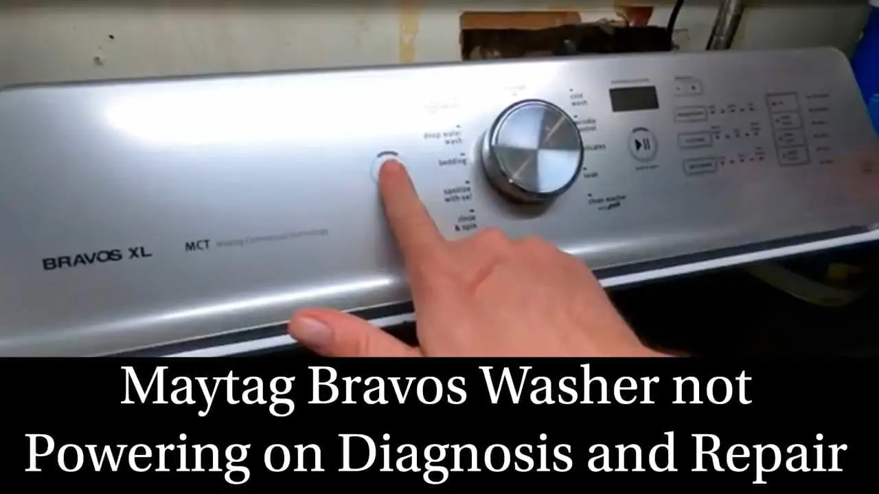 Maytag Washer Touch Screen Not Working