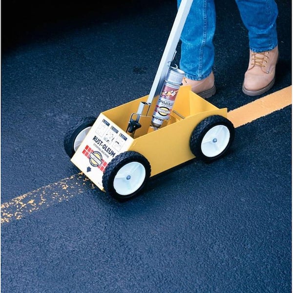 Painting Parking Lot Lines Without a Machine