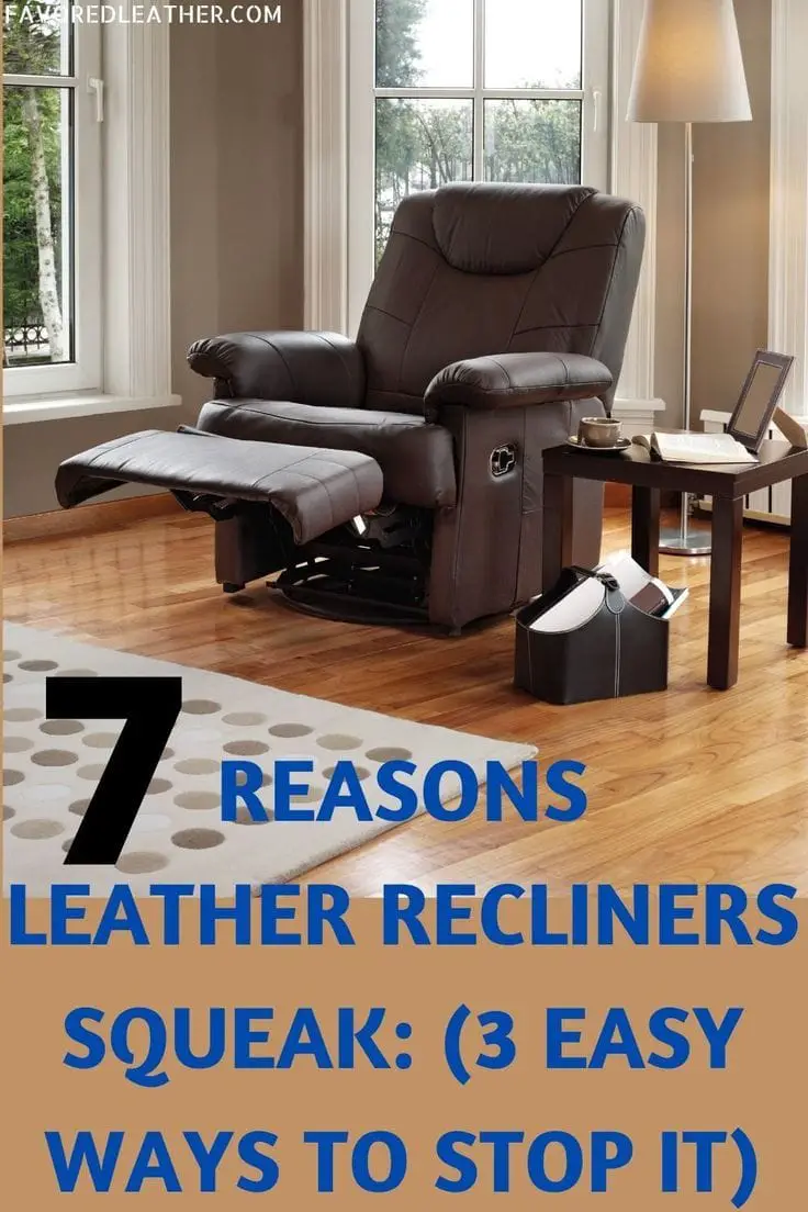 Squeaky Leather Recliner