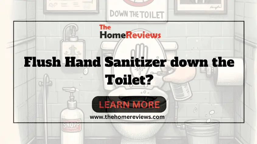 Flush Hand Sanitizer down the Toilet-FI