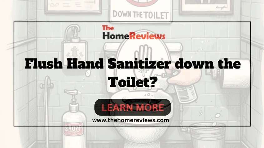 Flush Hand Sanitizer down the Toilet-FI