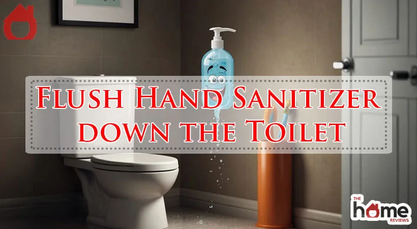 Flush Hand Sanitizer down the Toilet-Fi
