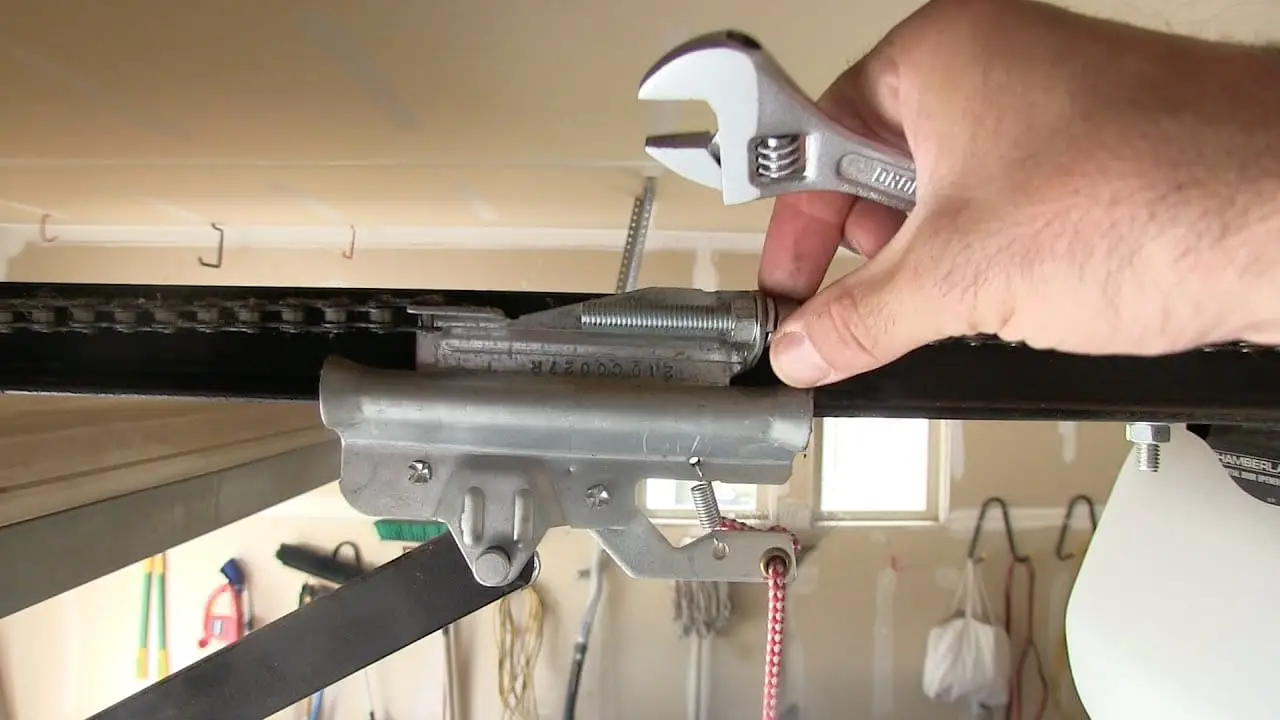 How to Adjust Chain on Garage Door Opener