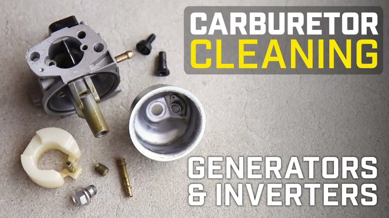 How to Clean a Carburetor on a Generator