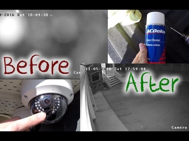 How to Clean Dome Security Cameras