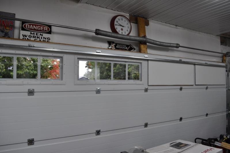 How to Cover Garage Door Windows