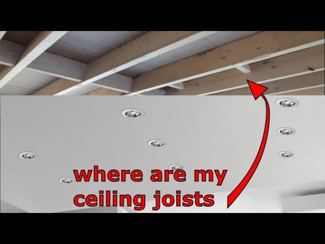 How to Find Studs in a Garage Ceiling