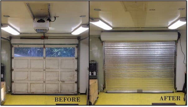 How to Insulate a Roll Up Garage Door