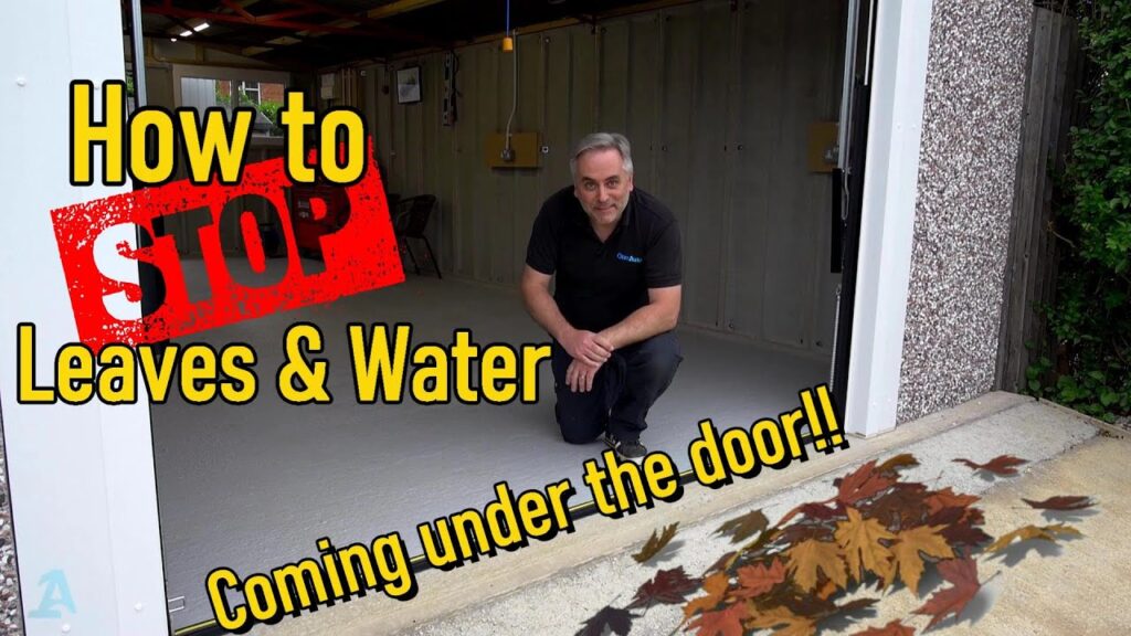 How to Keep Leaves Out of Garage