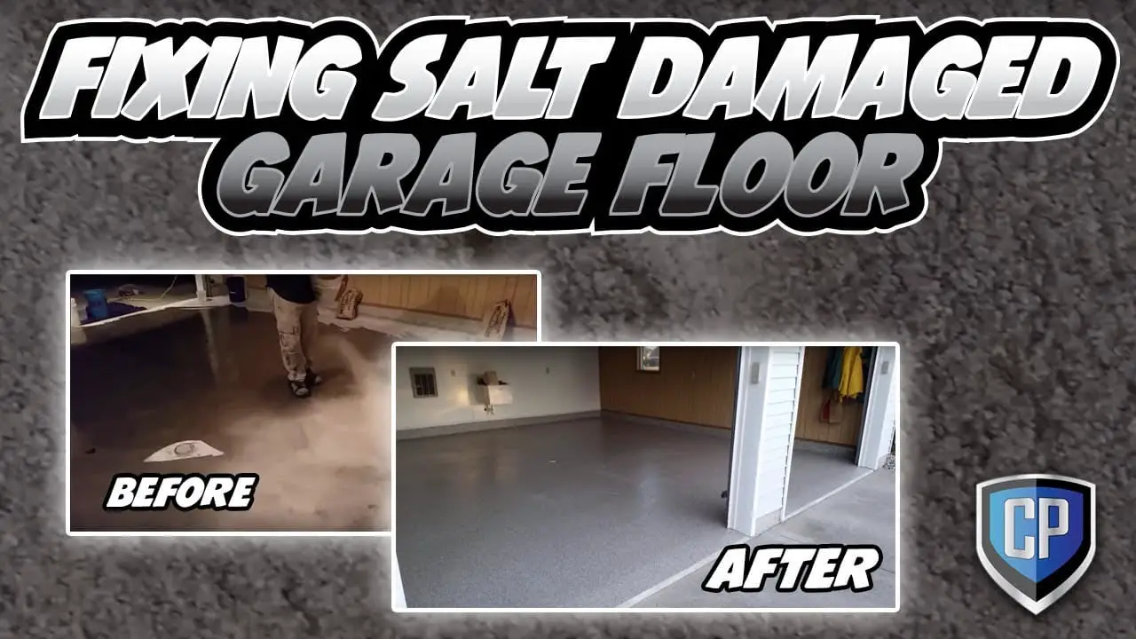 How to Repair Salt Damaged Concrete Garage Floor