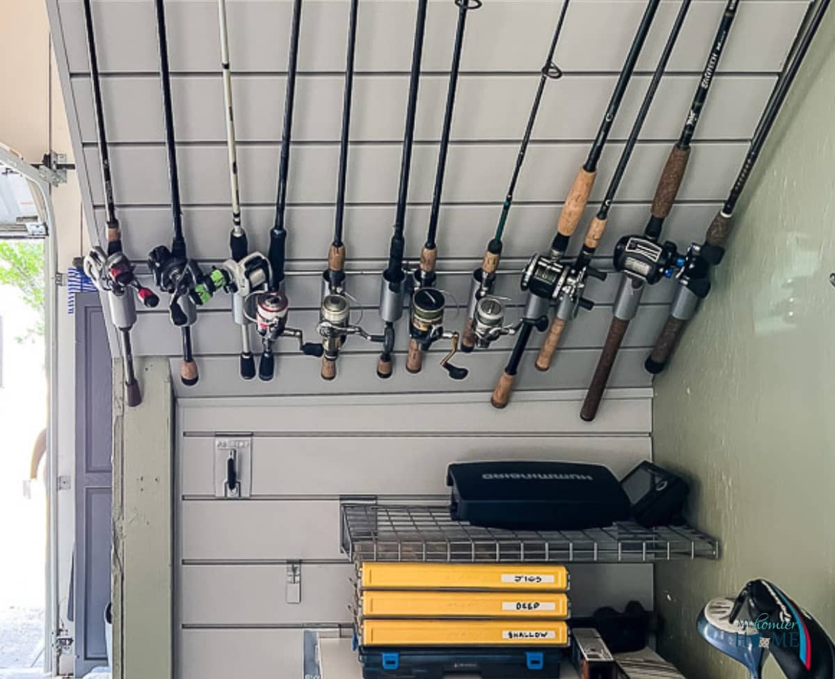 How to Store Fishing Rods in Garage