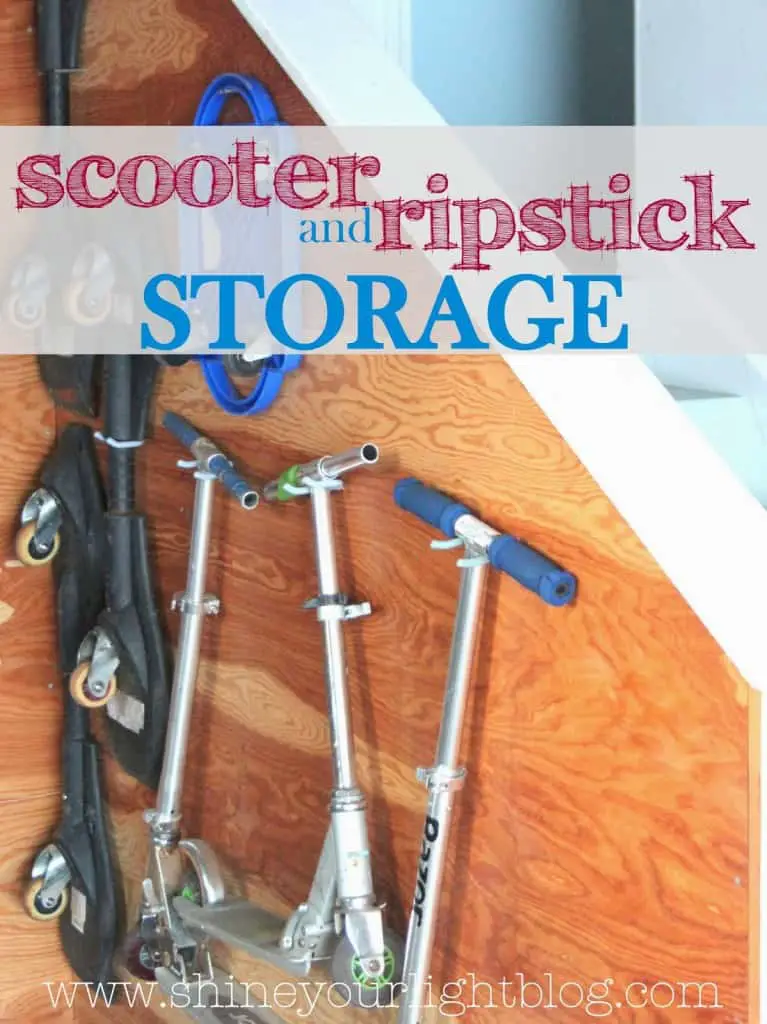 How to Store Scooters in Garage