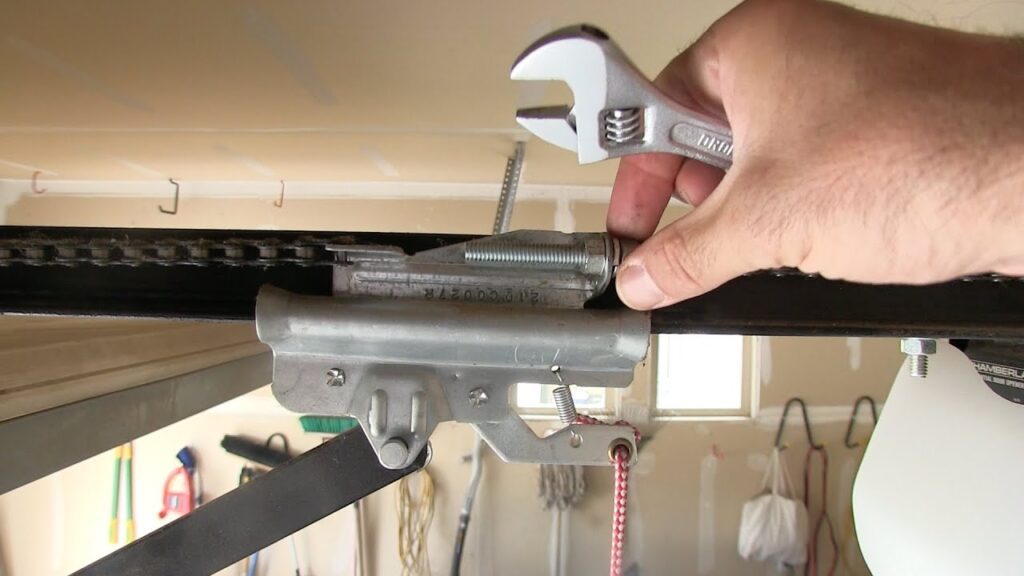 How to Tighten a Garage Door Chain