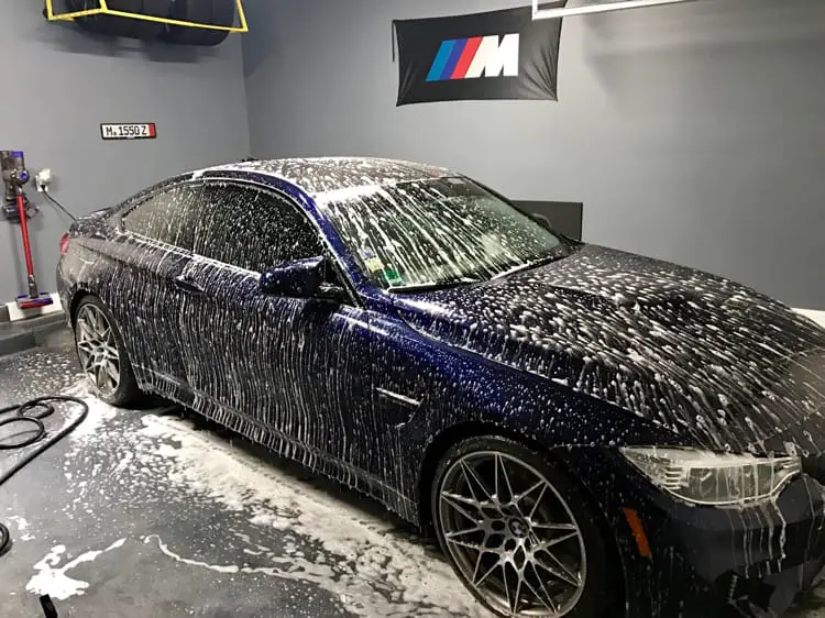 How to Wash Car in Garage