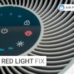 Levoit Air Purifier Red Light